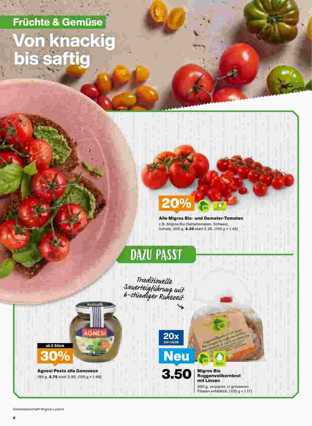 Migros Prospekt (ab 27.08.2024) zum Blättern - Seite 6