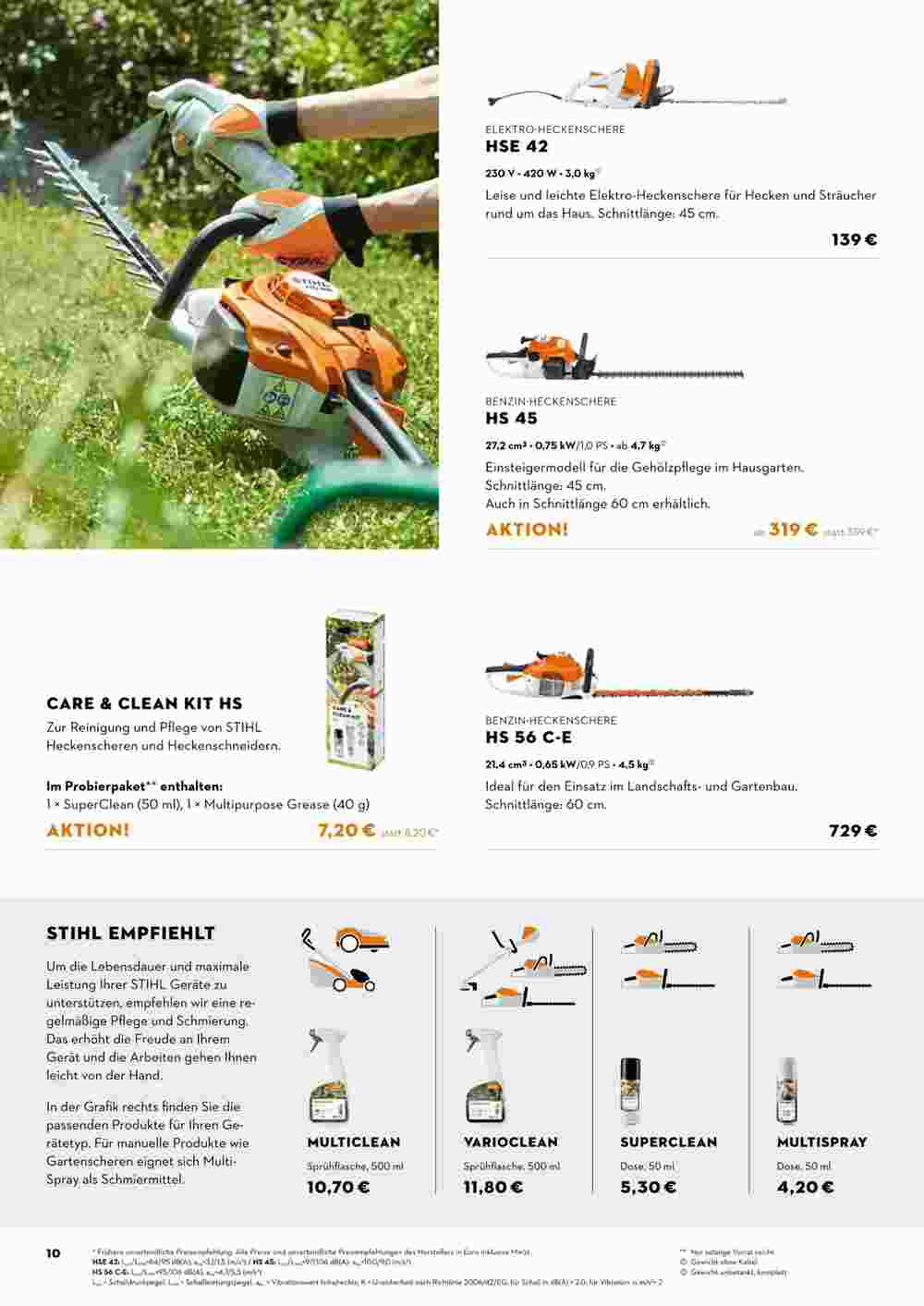 STIHL Prospekt (ab 27.08.2024) zum Blättern - Seite 10