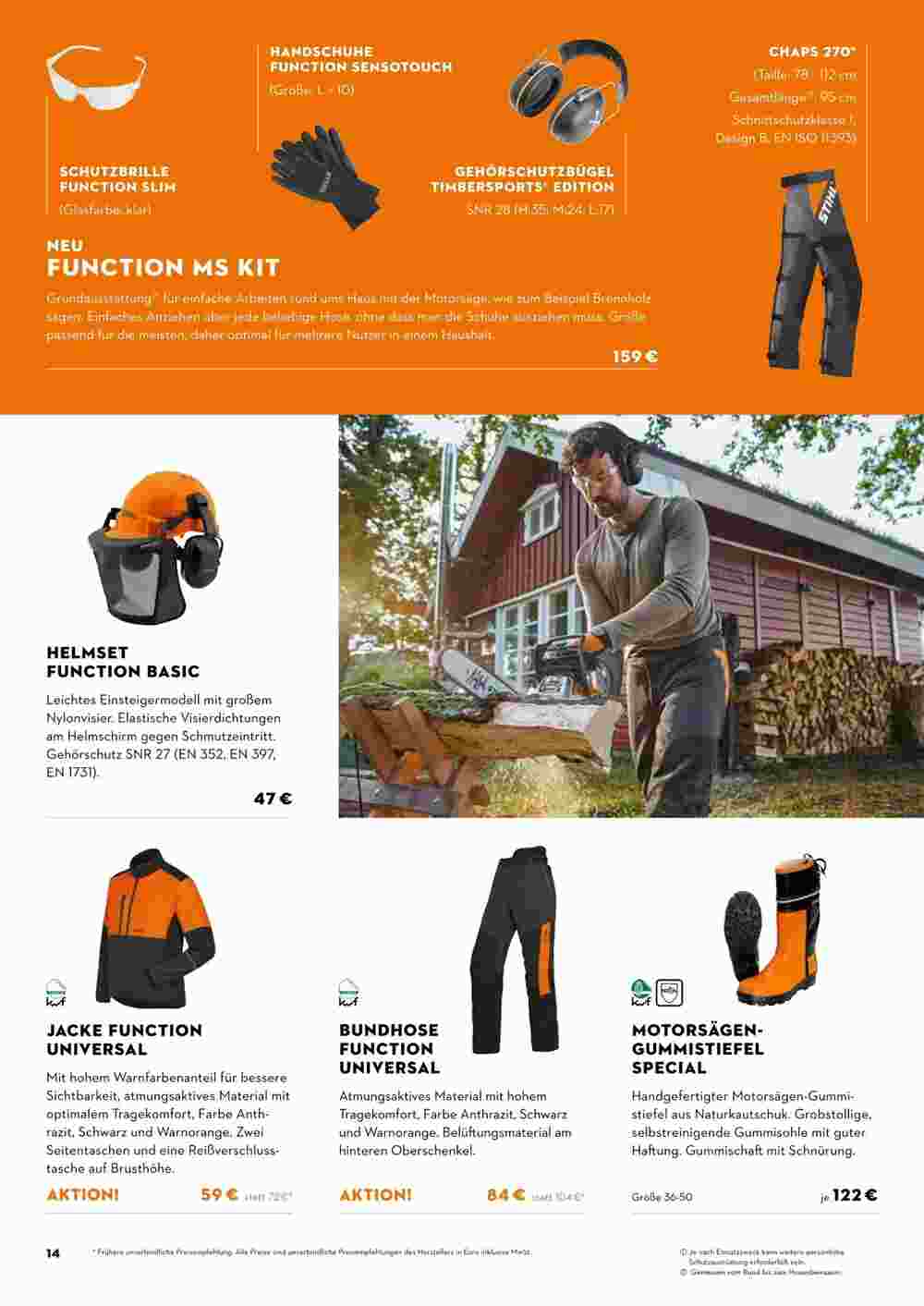 STIHL Prospekt (ab 27.08.2024) zum Blättern - Seite 14