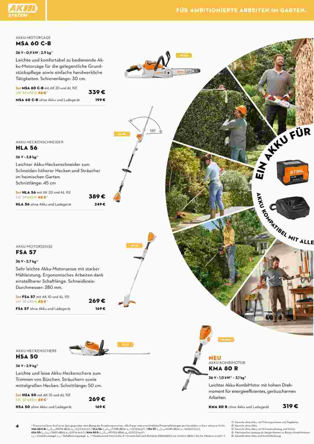 STIHL Prospekt (ab 27.08.2024) zum Blättern - Seite 4