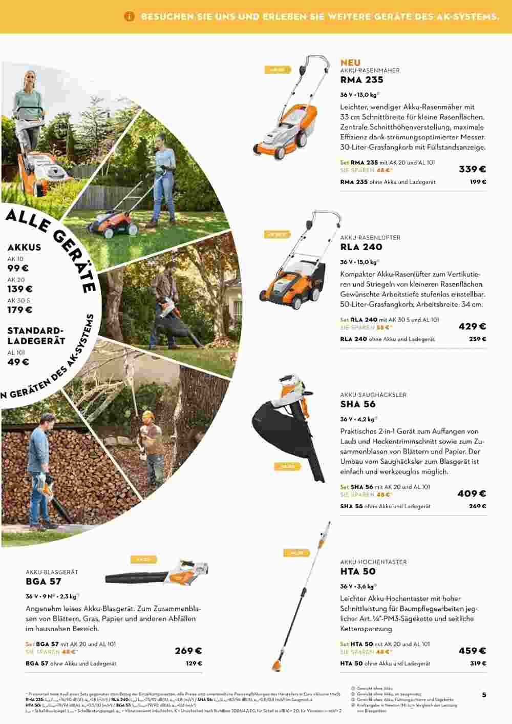 STIHL Prospekt (ab 27.08.2024) zum Blättern - Seite 5