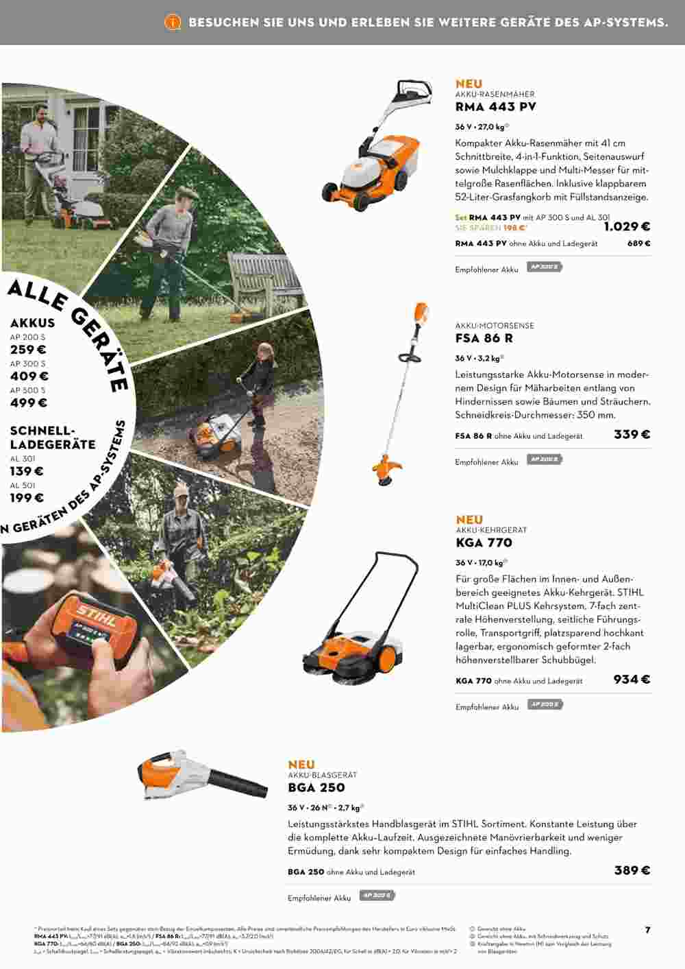 STIHL Prospekt (ab 27.08.2024) zum Blättern - Seite 7