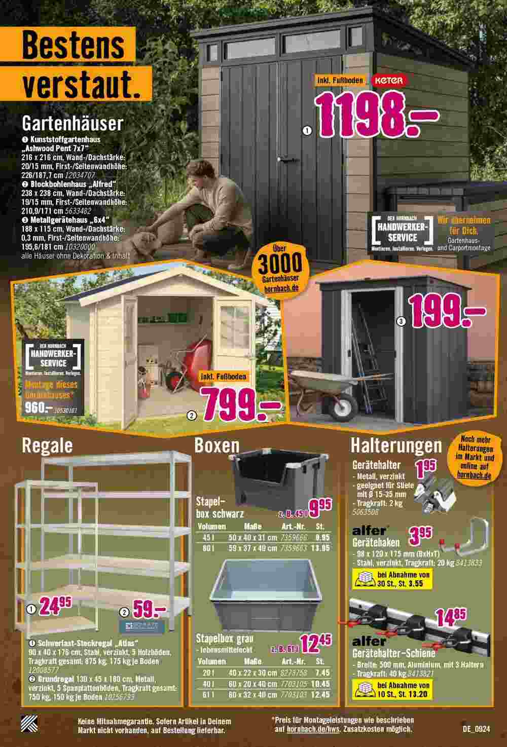 Hornbach Prospekt (ab 27.08.2024) zum Blättern - Seite 14