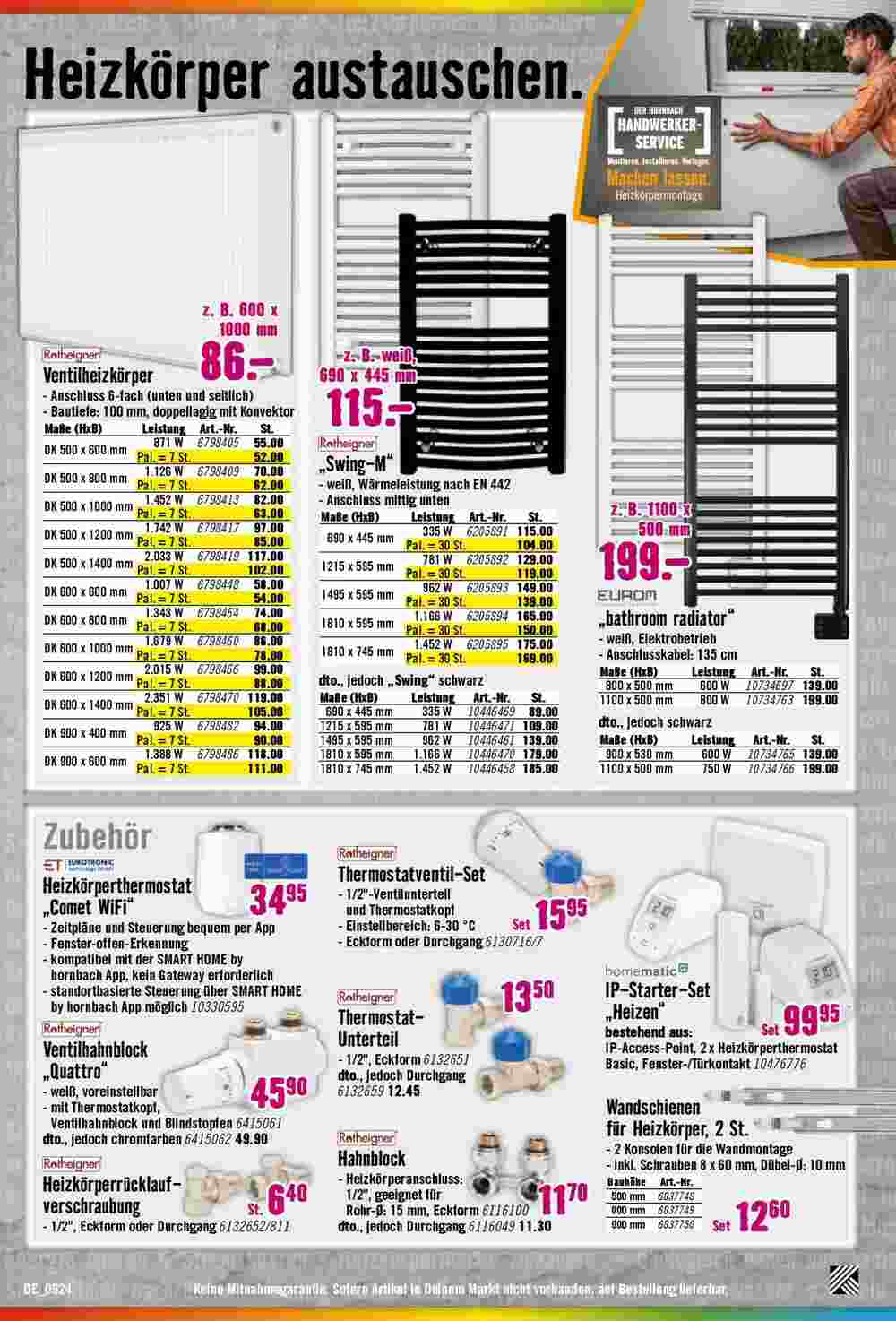 Hornbach Prospekt (ab 27.08.2024) zum Blättern - Seite 8