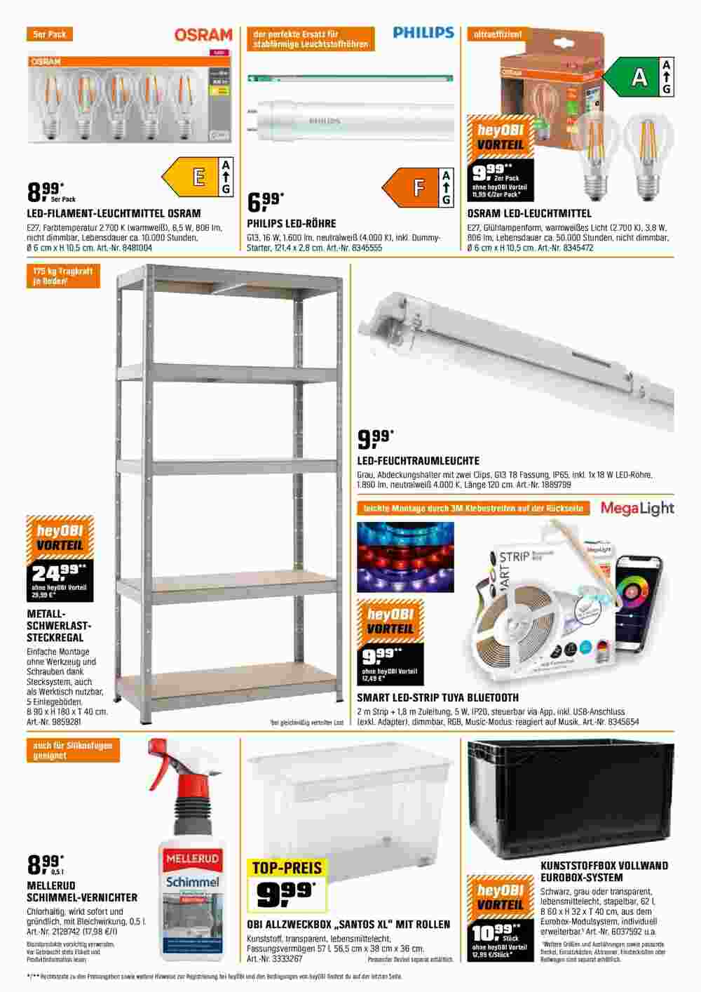 OBI Prospekt (ab 31.08.2024) zum Blättern - Seite 12