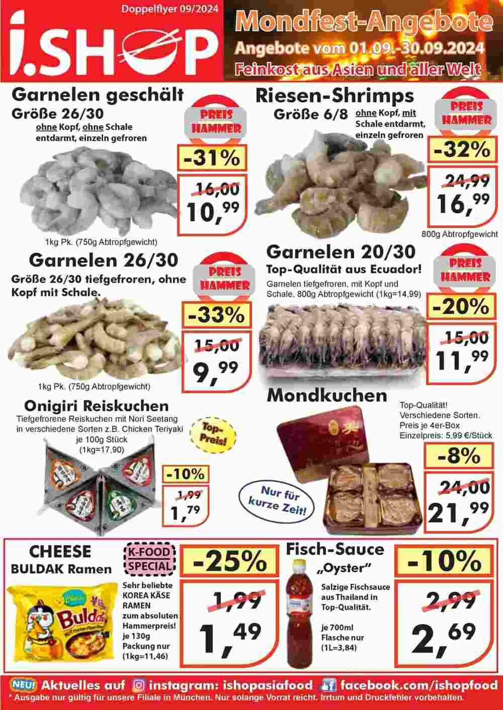 i.shop Prospekt (ab 01.09.2024) zum Blättern - Seite 1