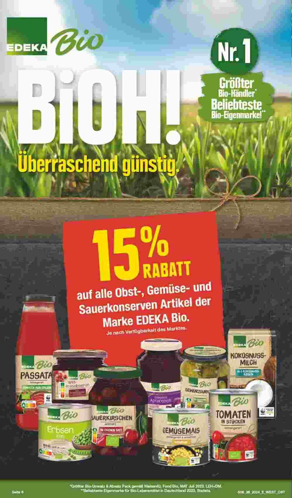 Edeka Spiegel Prospekt (ab 02.09.2024) zum Blättern - Seite 6