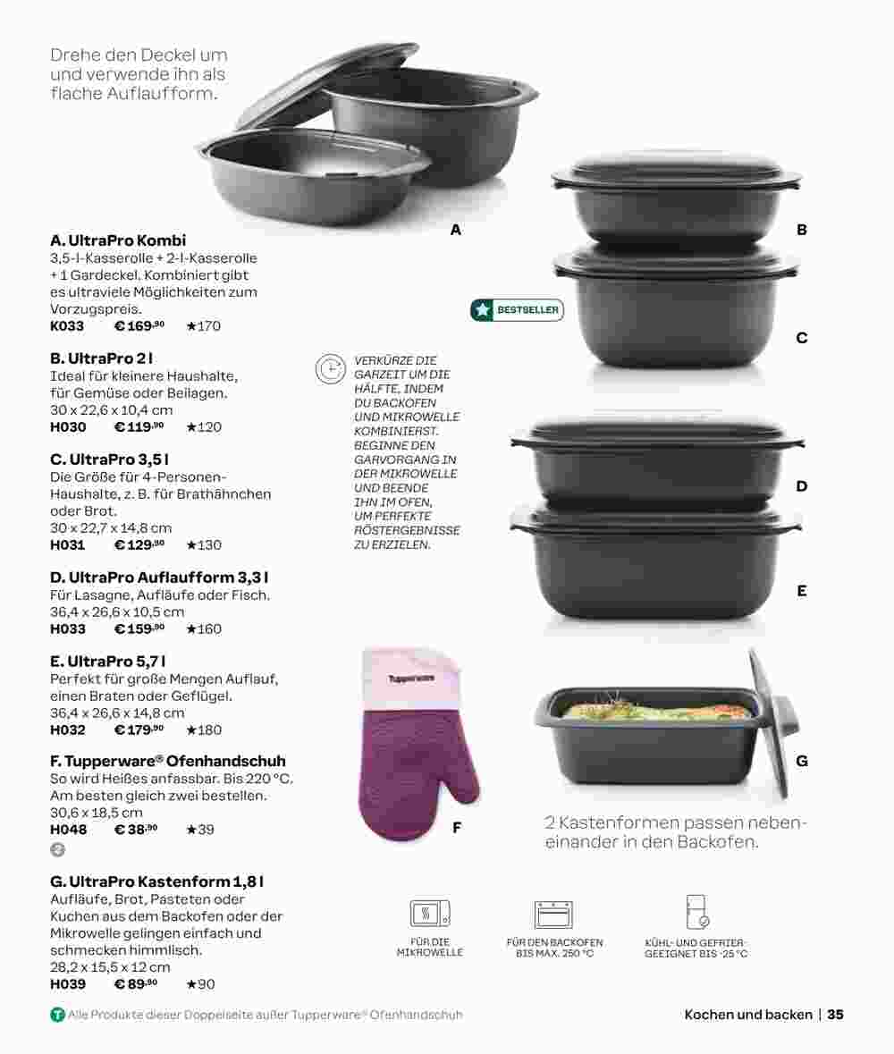 Tupperware Prospekt (ab 02.09.2024) zum Blättern - Seite 35