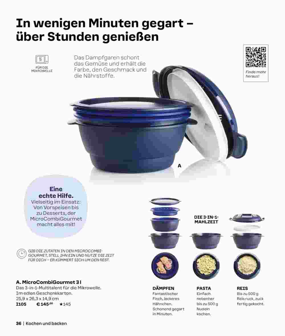 Tupperware Prospekt (ab 02.09.2024) zum Blättern - Seite 36