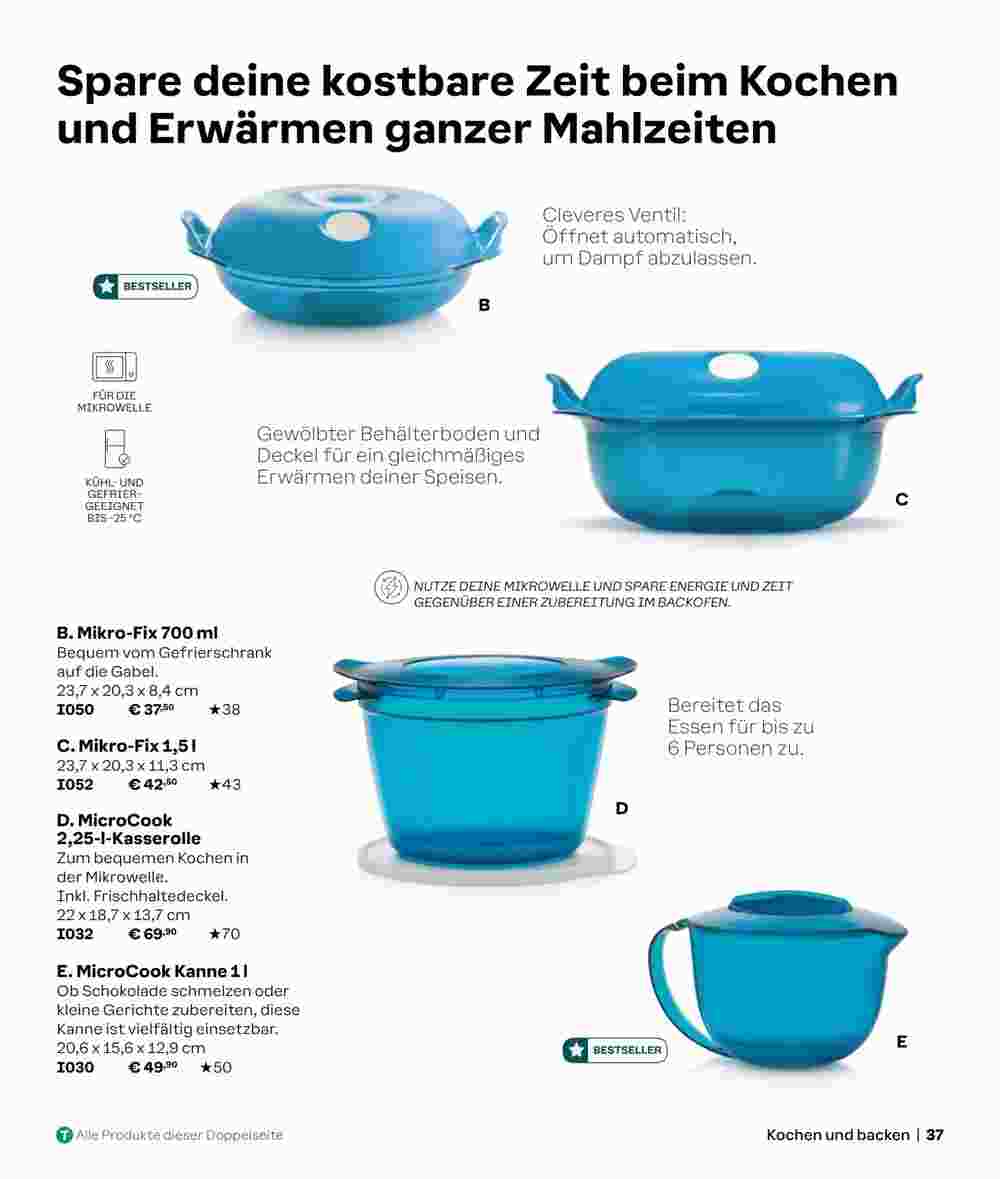 Tupperware Prospekt (ab 02.09.2024) zum Blättern - Seite 37