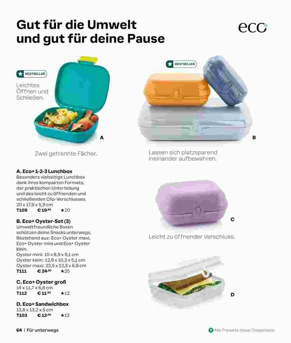 Tupperware Prospekt (ab 02.09.2024) zum Blättern - Seite 64