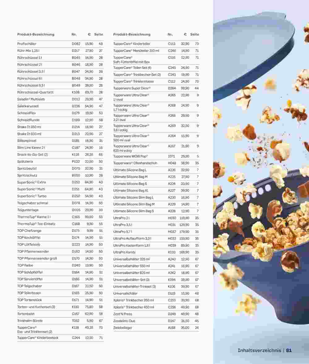 Tupperware Prospekt (ab 02.09.2024) zum Blättern - Seite 81