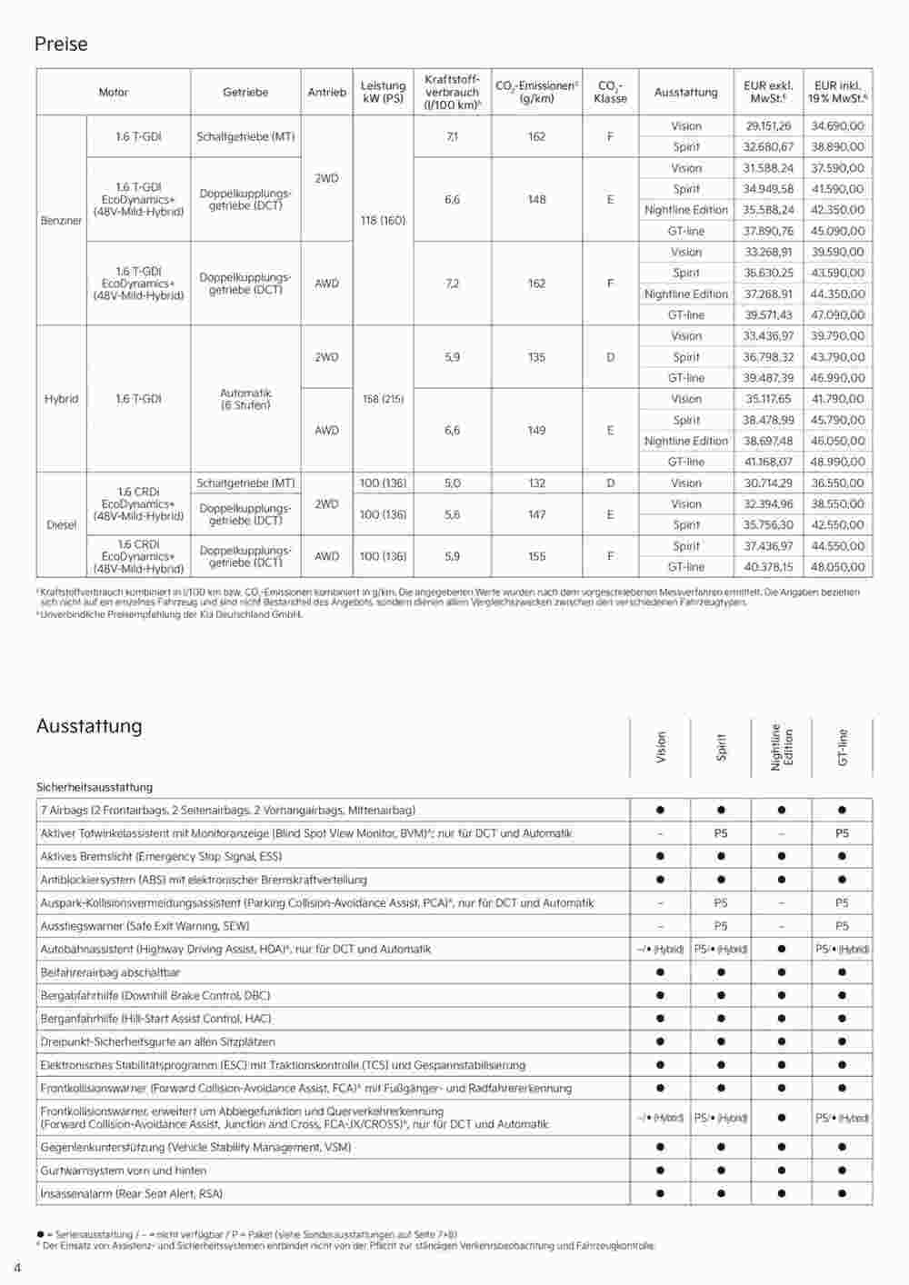 KIA Prospekt (ab 03.09.2024) zum Blättern - Seite 4