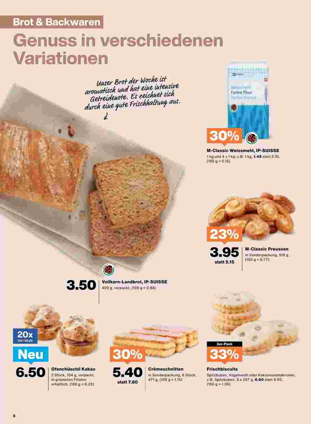 Migros Prospekt (ab 03.09.2024) zum Blättern - Seite 8