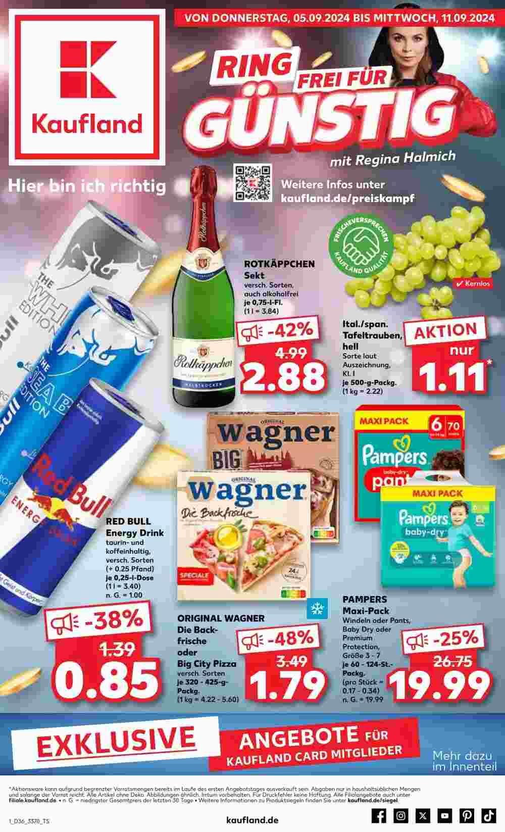 Kaufland Prospekt (ab 05.09.2024) zum Blättern - Seite 1