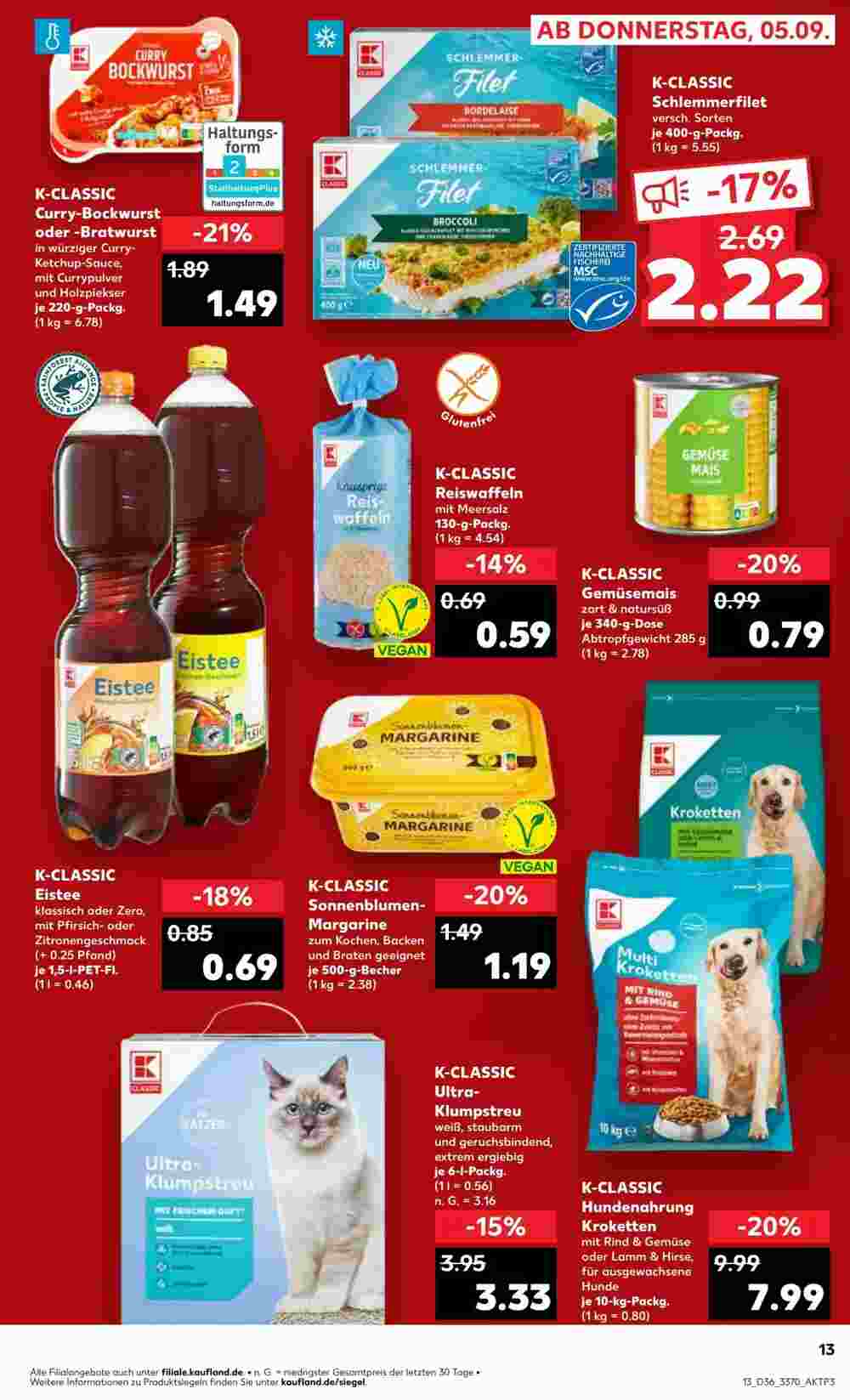 Kaufland Prospekt (ab 05.09.2024) zum Blättern - Seite 13