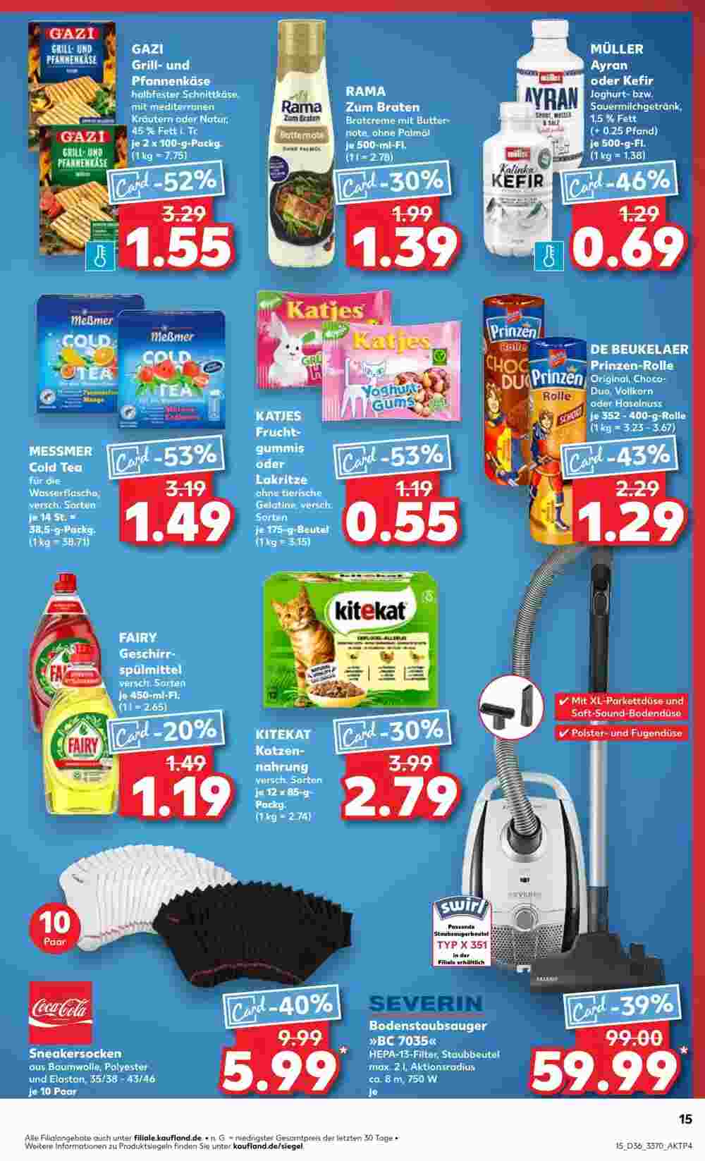 Kaufland Prospekt (ab 05.09.2024) zum Blättern - Seite 15