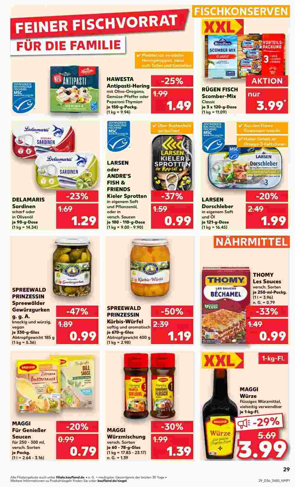 Kaufland Prospekt (ab 05.09.2024) zum Blättern - Seite 29