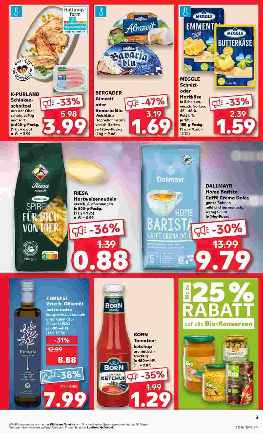 Kaufland Prospekt (ab 05.09.2024) zum Blättern - Seite 3