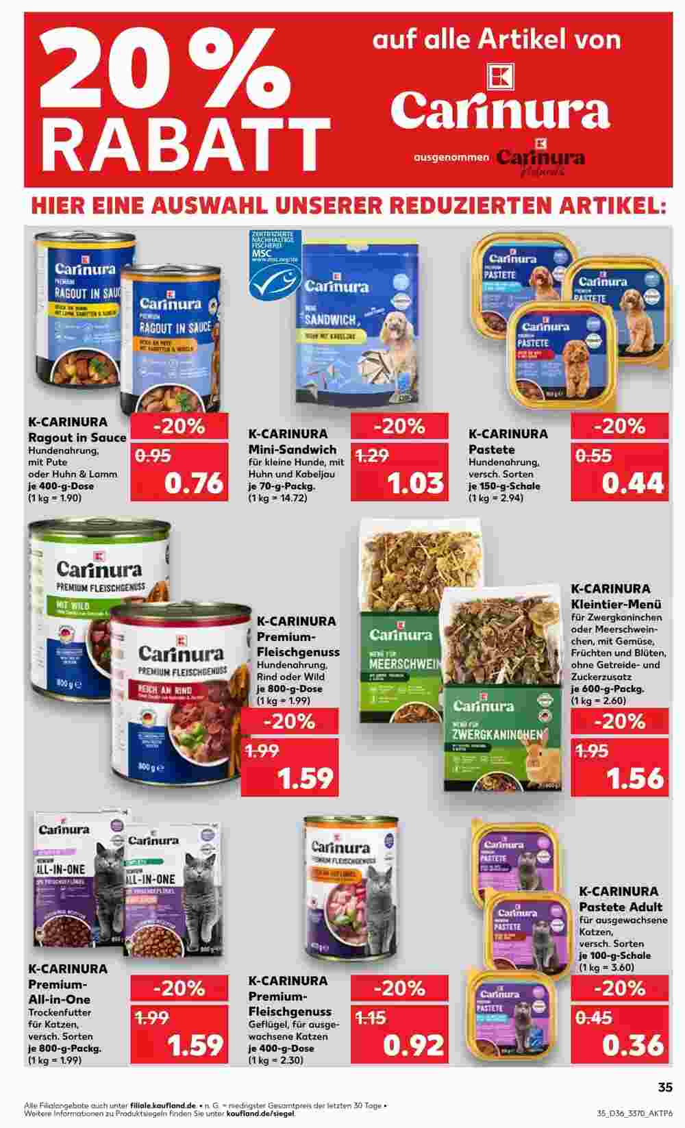 Kaufland Prospekt (ab 05.09.2024) zum Blättern - Seite 35