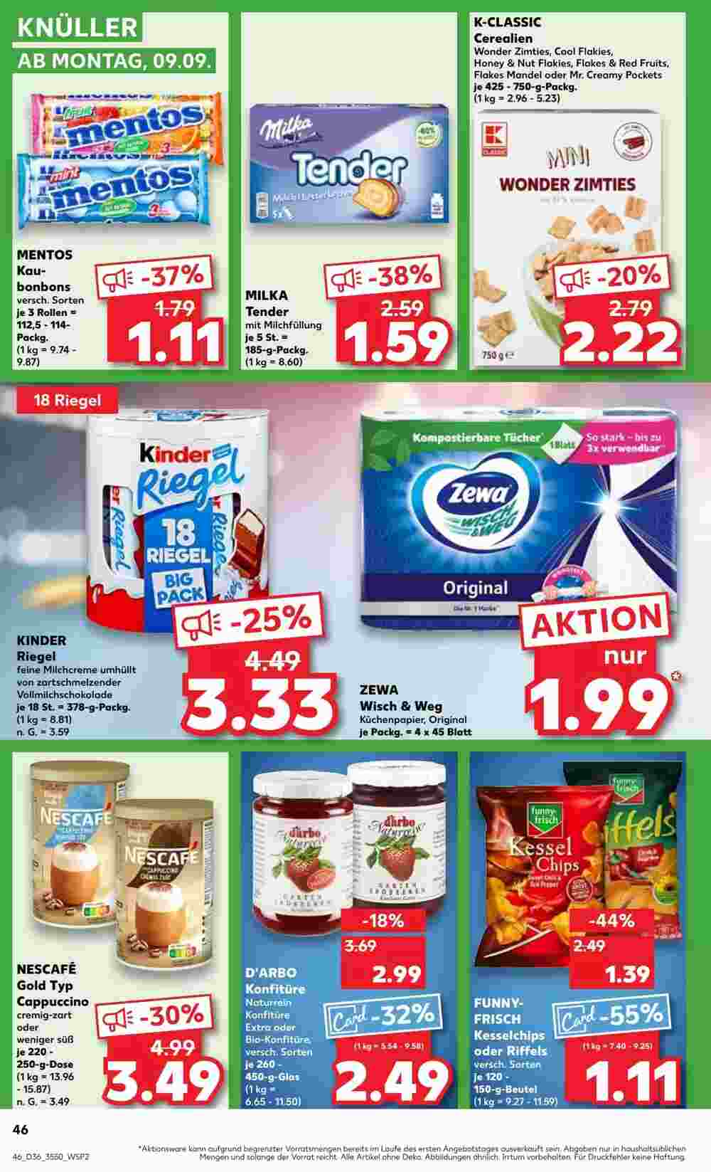 Kaufland Prospekt (ab 05.09.2024) zum Blättern - Seite 46