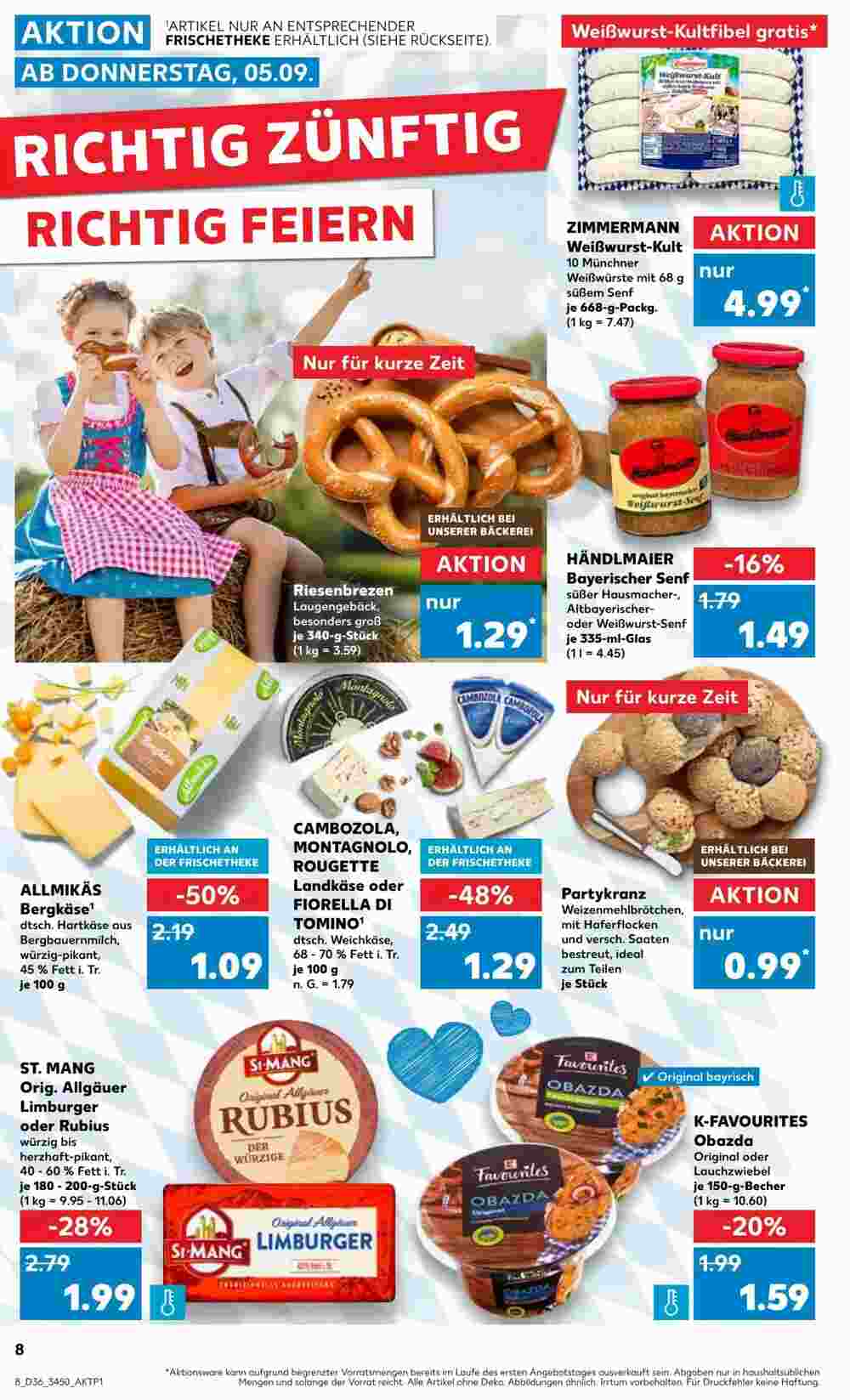 Kaufland Prospekt (ab 05.09.2024) zum Blättern - Seite 8