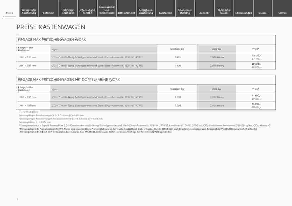 Toyota Prospekt (ab 05.09.2024) zum Blättern - Seite 2