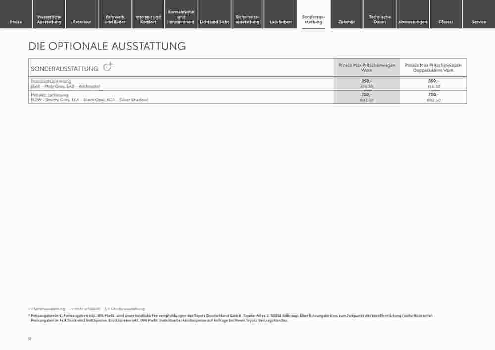 Toyota Prospekt (ab 05.09.2024) zum Blättern - Seite 9