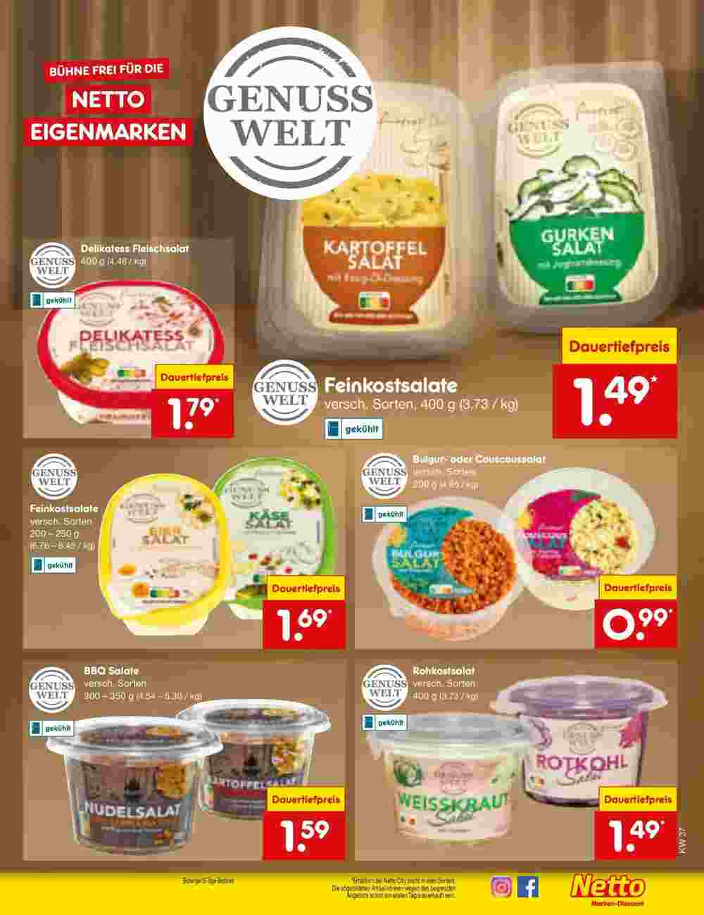 Netto Marken-Discount Prospekt (ab 08.09.2024) zum Blättern - Seite 15