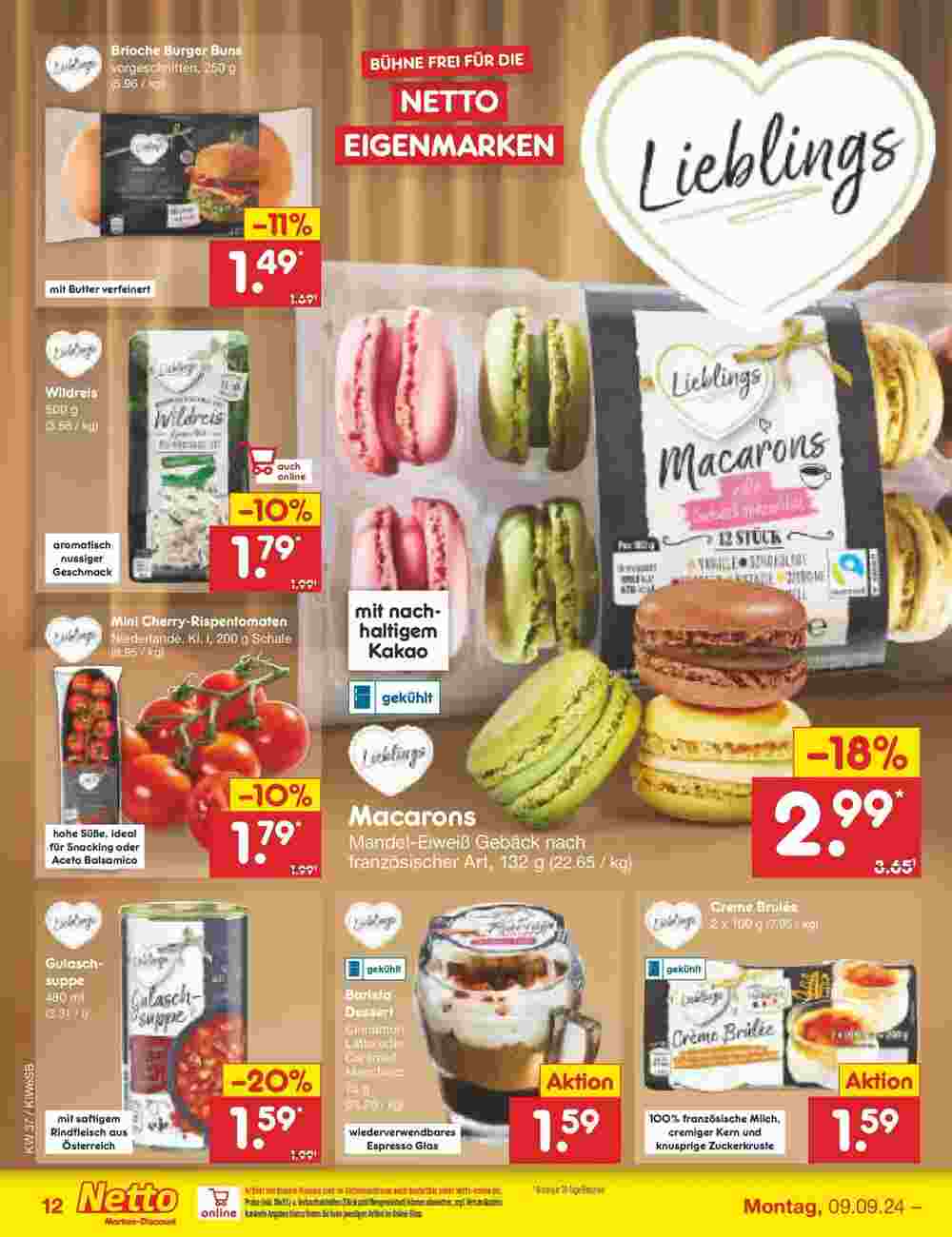 Netto Marken-Discount Prospekt (ab 08.09.2024) zum Blättern - Seite 16