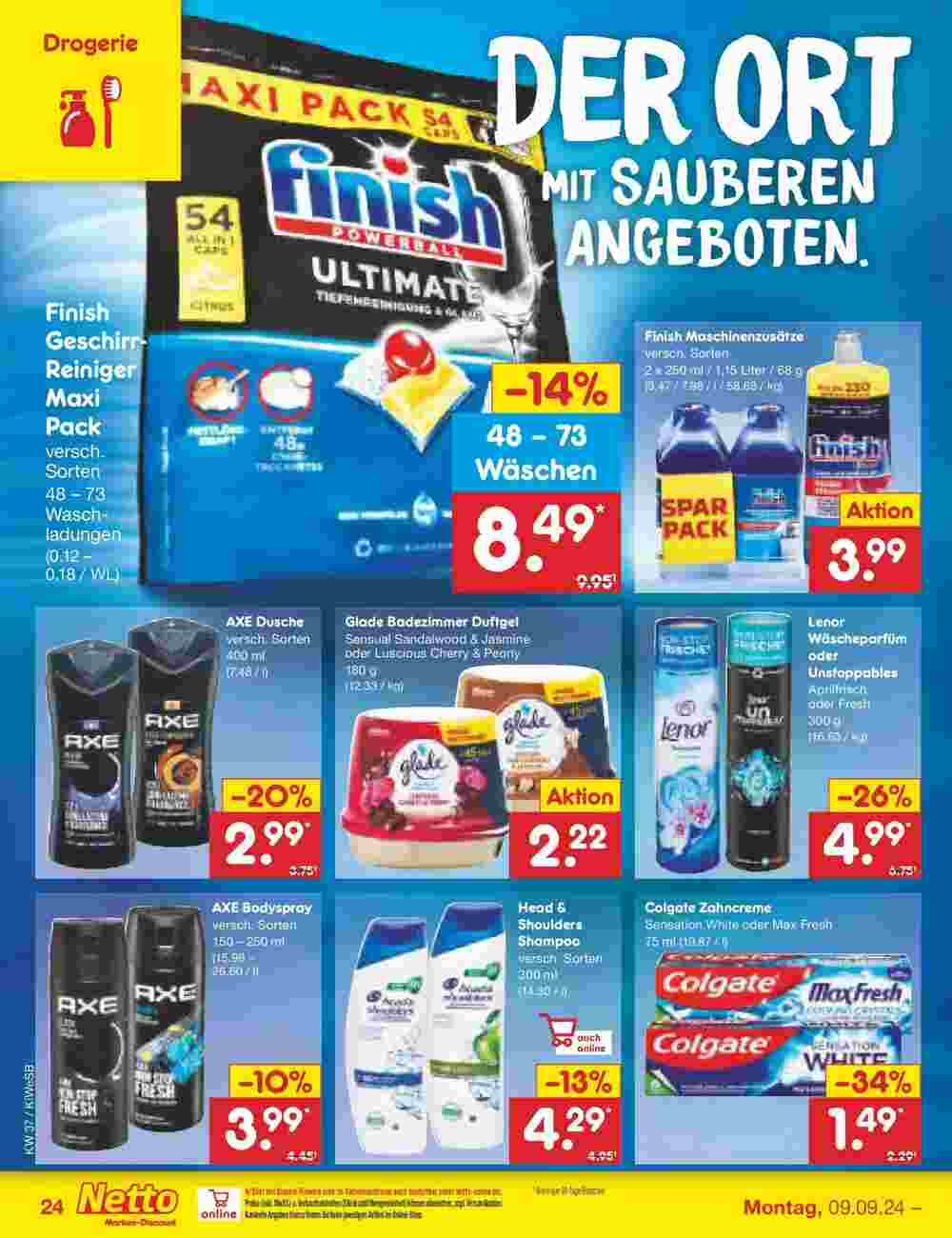 Netto Marken-Discount Prospekt (ab 08.09.2024) zum Blättern - Seite 32