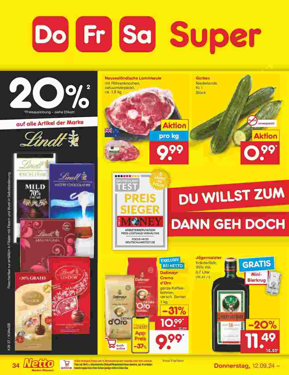 Netto Marken-Discount Prospekt (ab 08.09.2024) zum Blättern - Seite 42