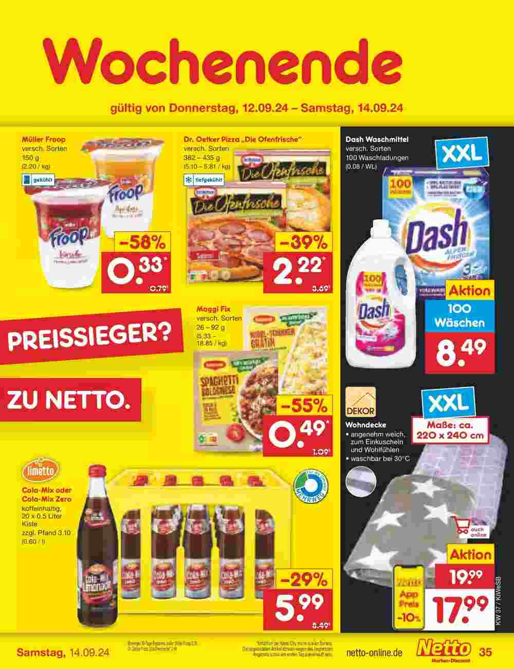 Netto Marken-Discount Prospekt (ab 08.09.2024) zum Blättern - Seite 43