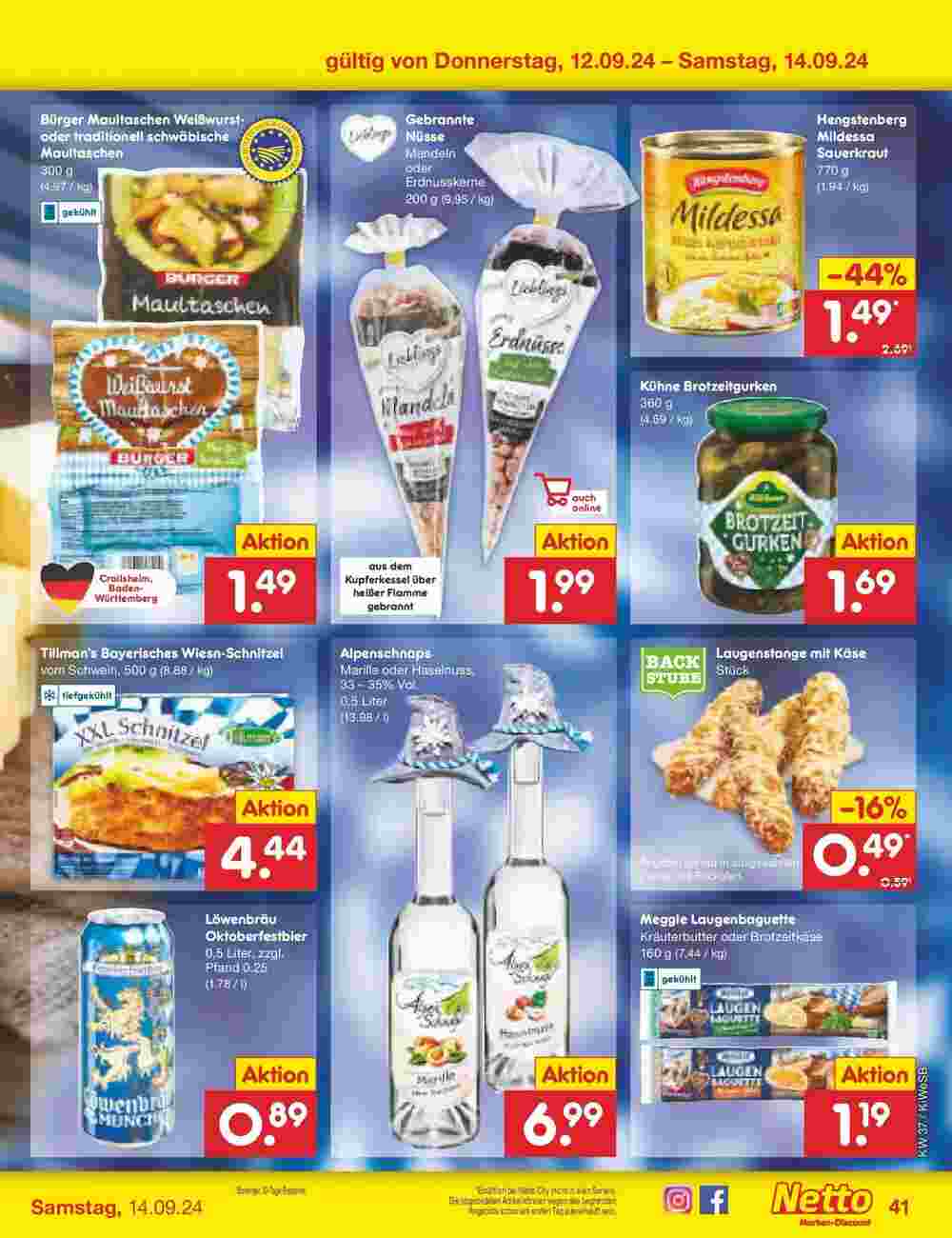 Netto Marken-Discount Prospekt (ab 08.09.2024) zum Blättern - Seite 49