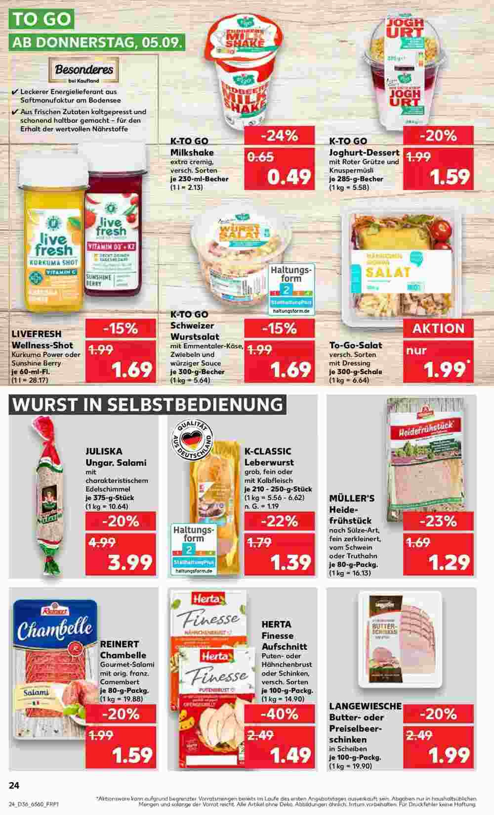 Kaufland Prospekt (ab 08.09.2024) zum Blättern - Seite 33