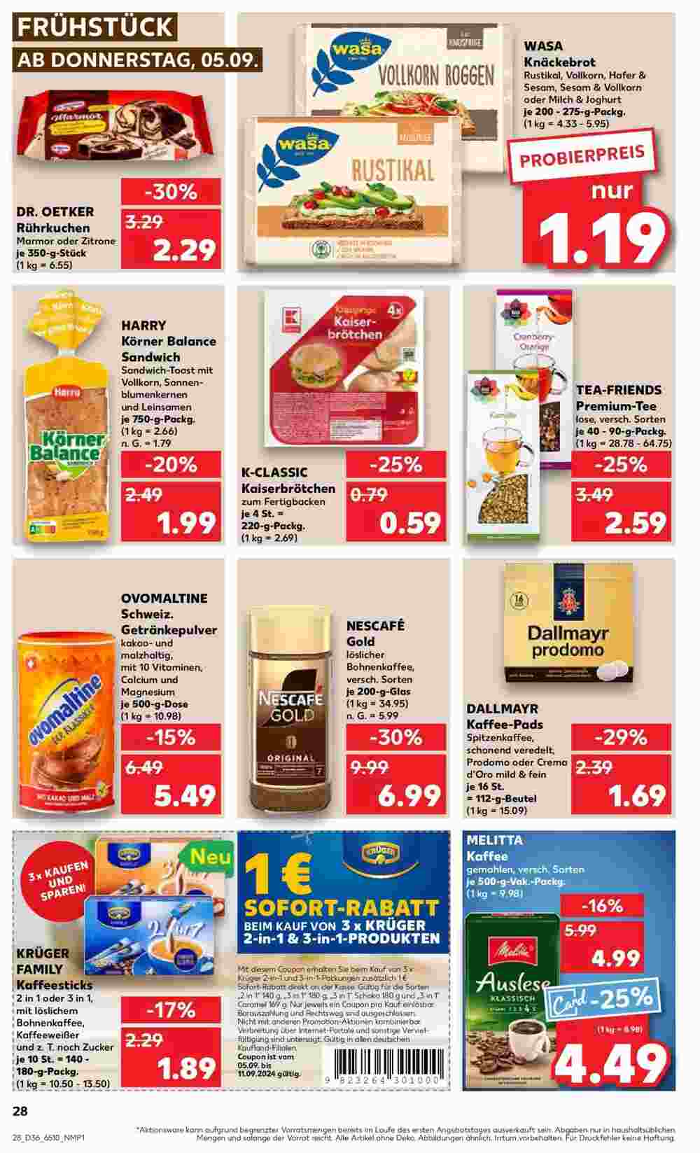 Kaufland Prospekt (ab 08.09.2024) zum Blättern - Seite 37