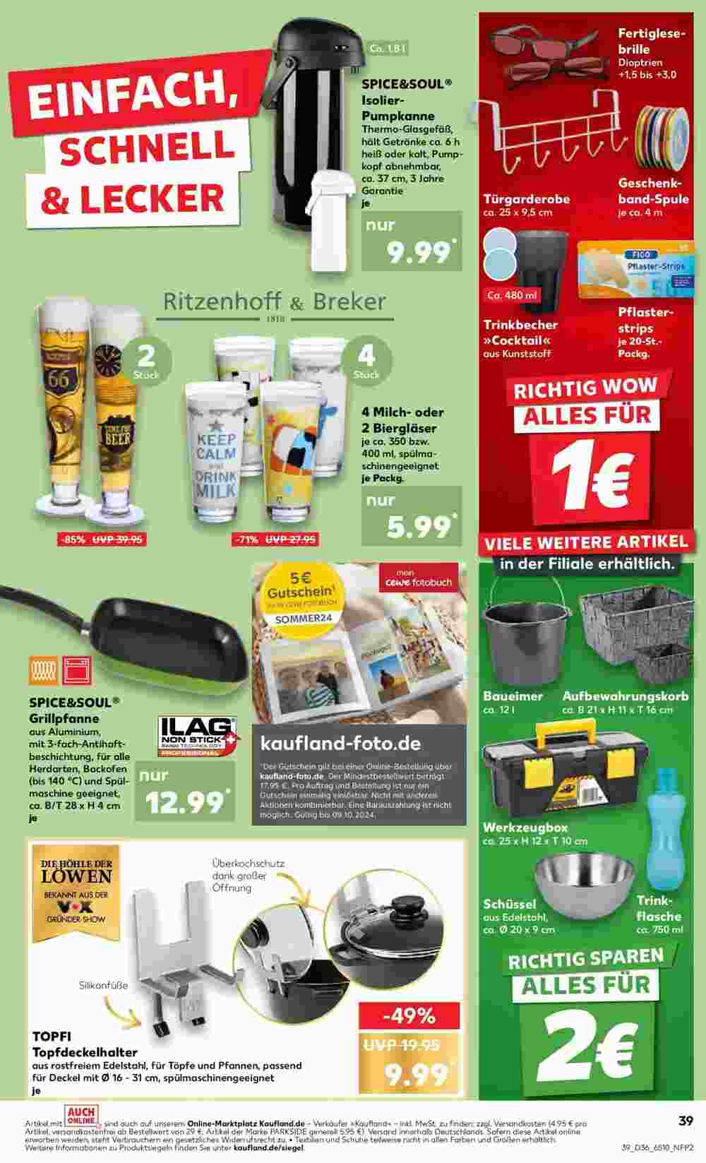 Kaufland Prospekt (ab 08.09.2024) zum Blättern - Seite 48