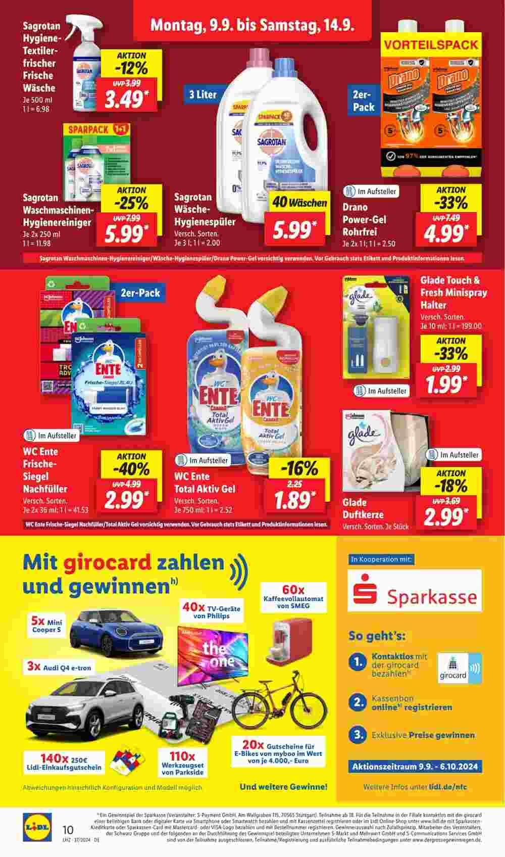 Lidl Prospekt (ab 09.09.2024) zum Blättern - Seite 14