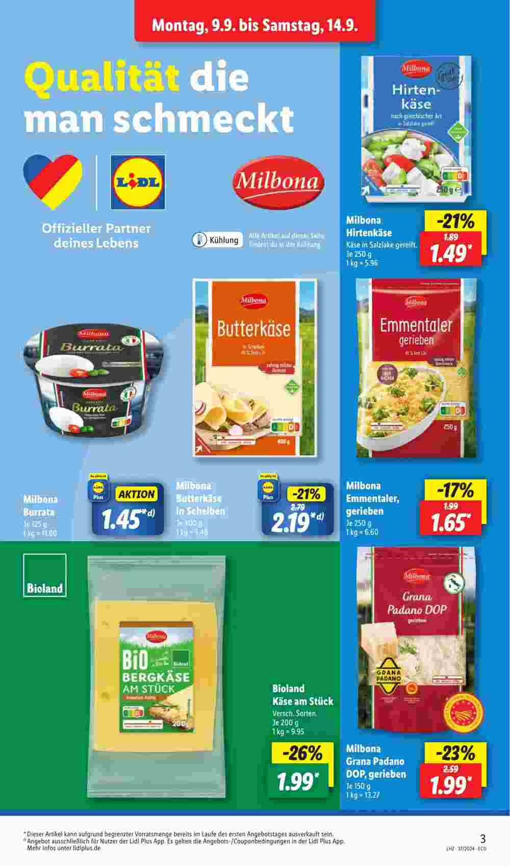 Lidl Prospekt (ab 09.09.2024) zum Blättern - Seite 3