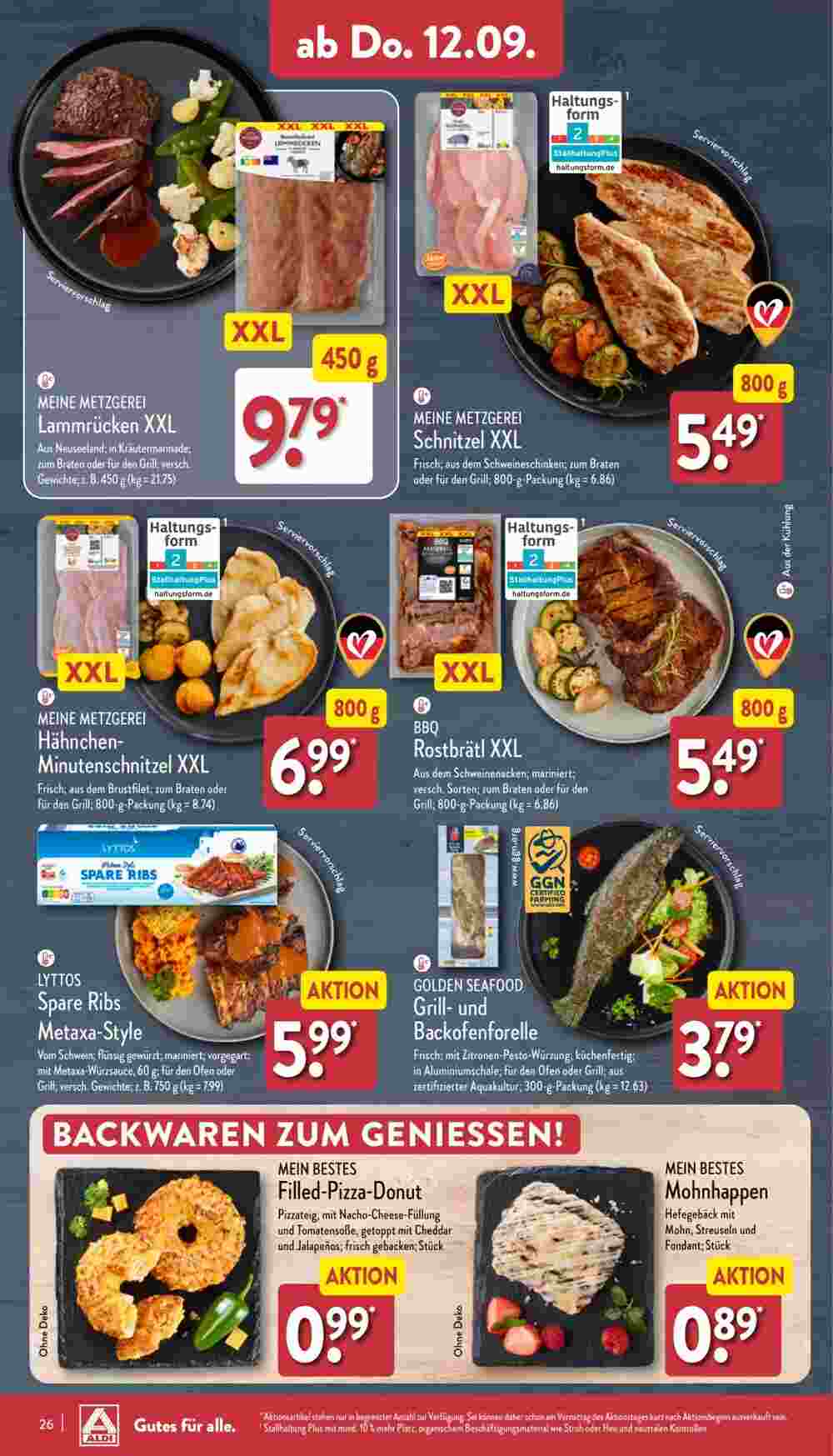 Aldi Nord Prospekt (ab 09.09.2024) zum Blättern - Seite 26