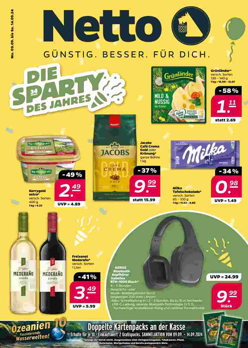 NETTO Prospekt (ab 09.09.2024) zum Blättern - Seite 1