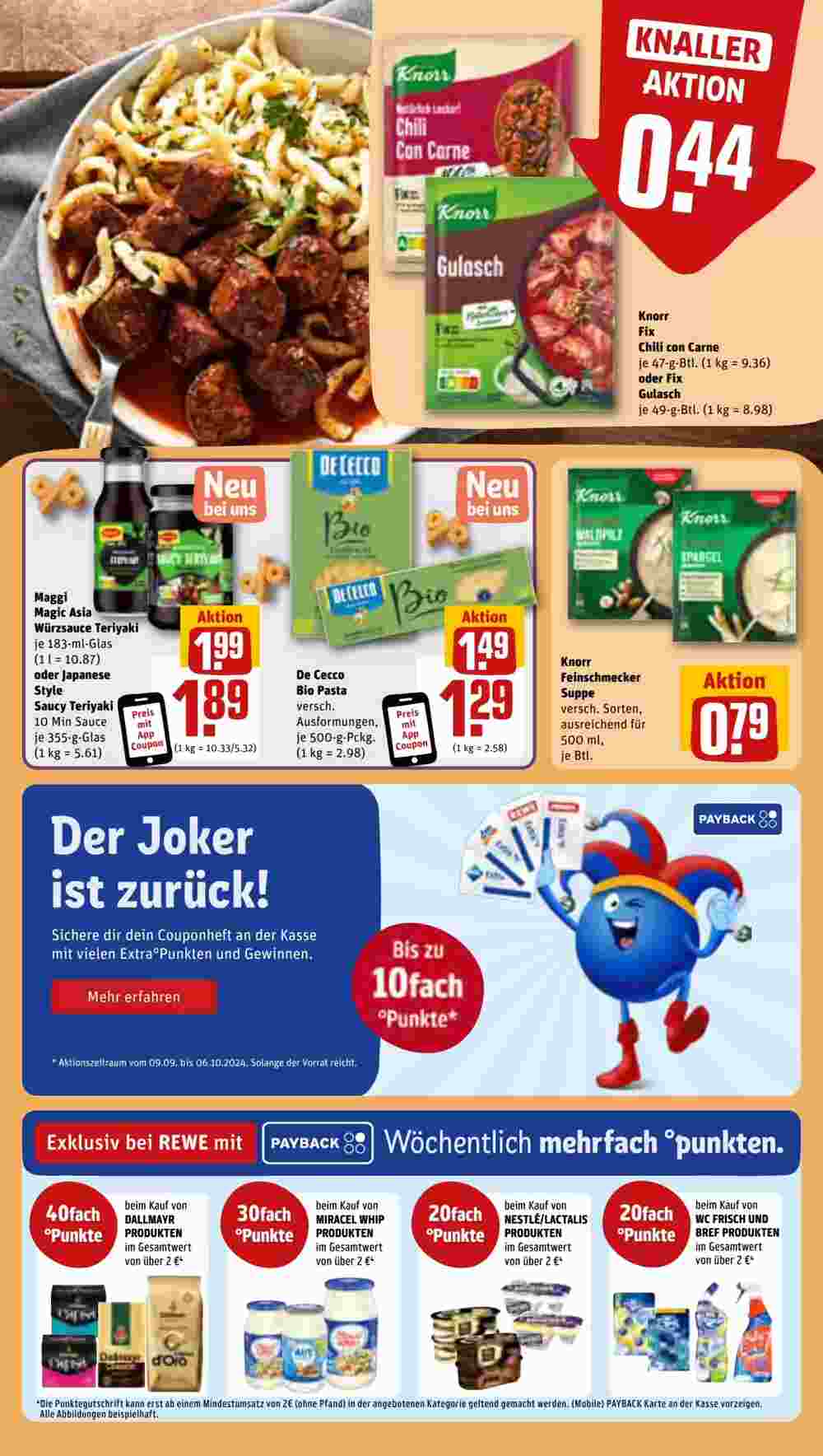 REWE Prospekt (ab 09.09.2024) zum Blättern - Seite 21