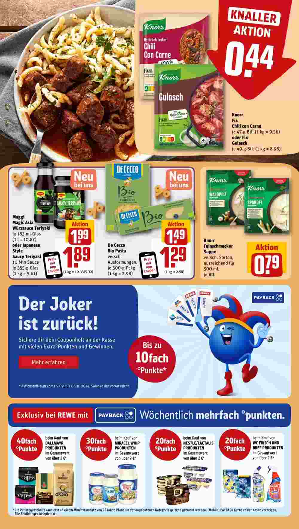 REWE PETZ Prospekt (ab 09.09.2024) zum Blättern - Seite 19