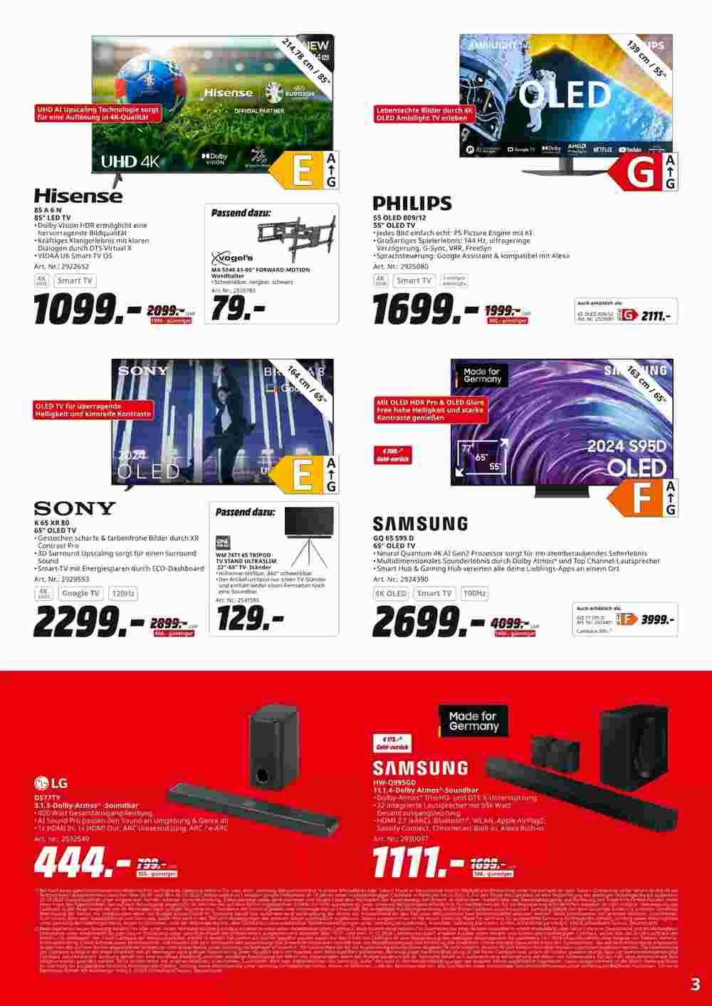 MediaMarkt Prospekt (ab 09.09.2024) zum Blättern - Seite 3