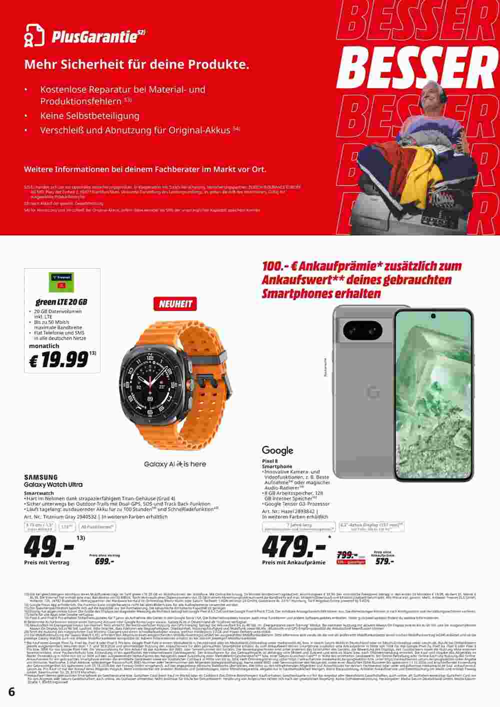 MediaMarkt Prospekt (ab 09.09.2024) zum Blättern - Seite 6