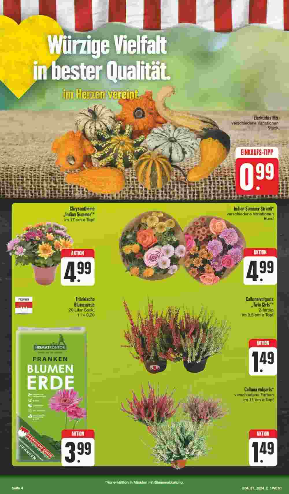 Edeka Spiegel Prospekt (ab 09.09.2024) zum Blättern - Seite 4