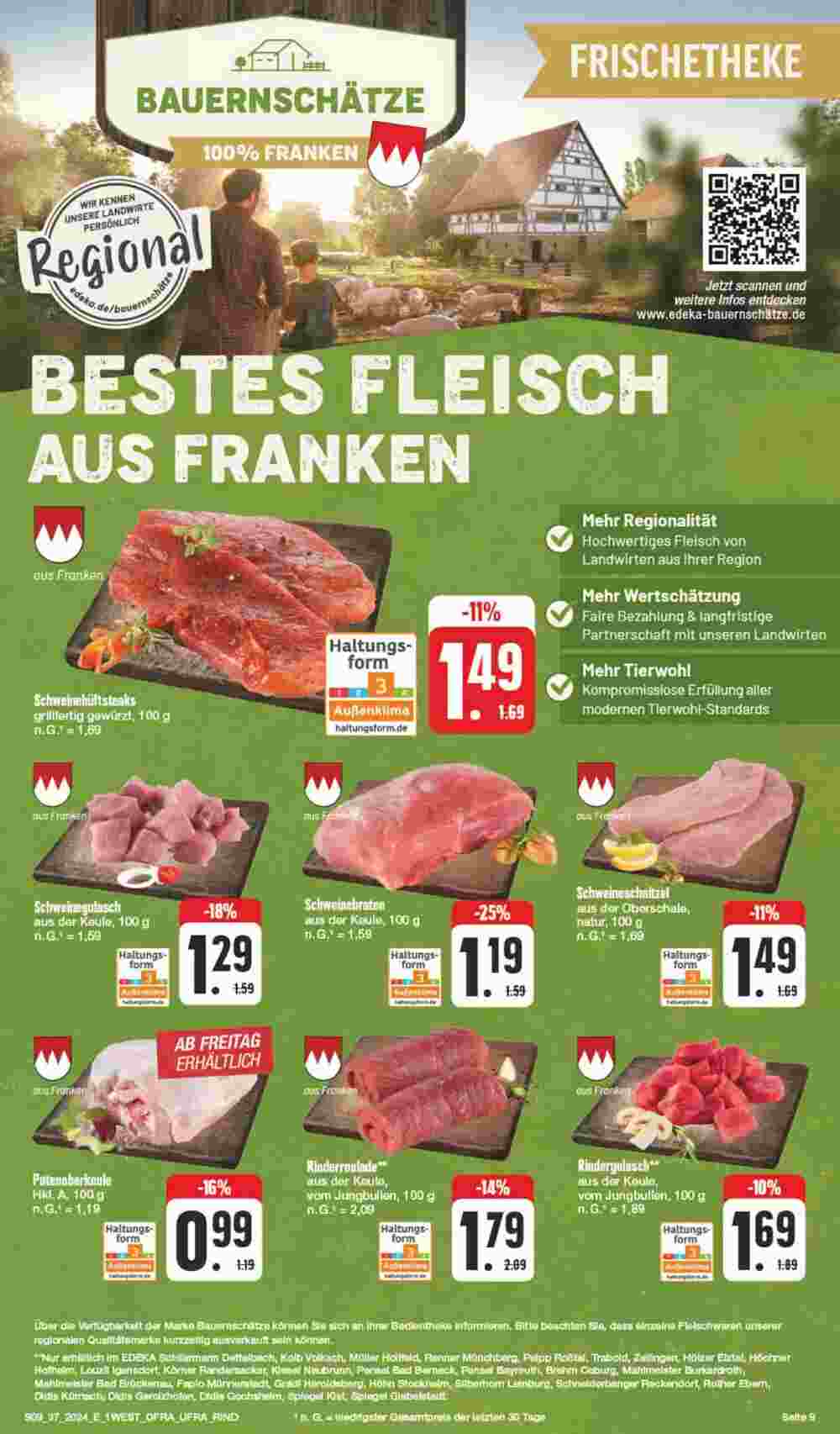 Edeka Spiegel Prospekt (ab 09.09.2024) zum Blättern - Seite 9