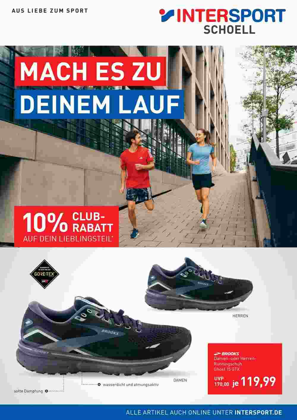 Intersport Prospekt (ab 10.09.2024) zum Blättern - Seite 1