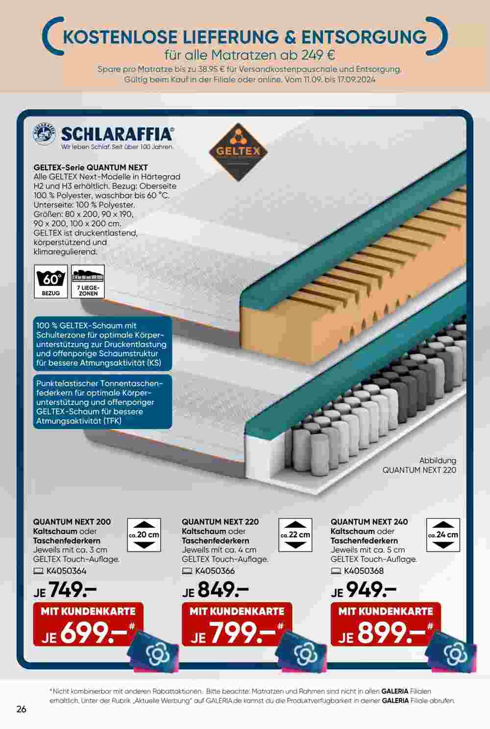 Galeria Prospekt (ab 11.09.2024) zum Blättern - Seite 26