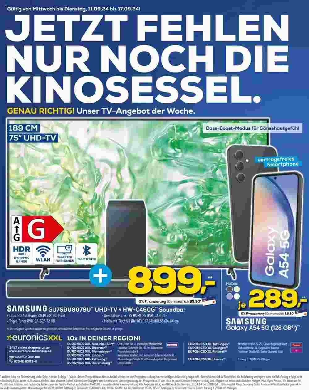 Euronics Prospekt (ab 11.09.2024) zum Blättern - Seite 16